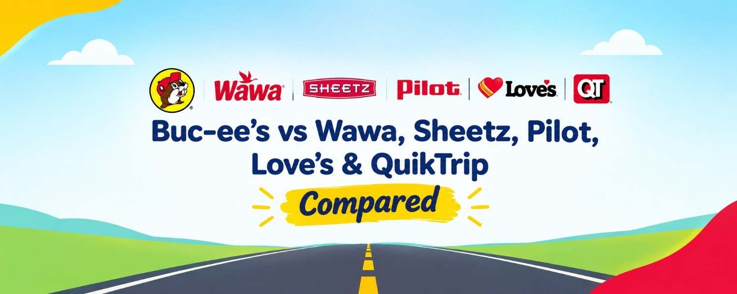 Buc-ee’ vs Wawa, Sheetz, Pilot, Love’s