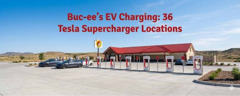 Buc-ee’s EV Charging 36 Tesla Supercharger Locations
