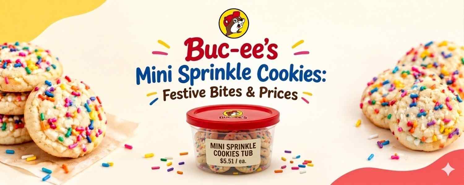 Buc-ee’s Mini Sprinkle Cookies